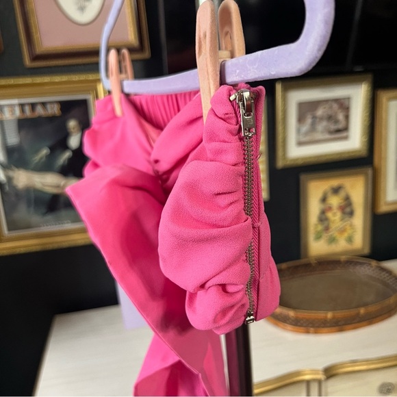 Ronny Kobo Strapless Floral Bandeau Top Size Small - Picture 5 of 8